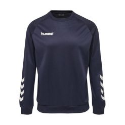 Bluza do piłki ręcznej dla dorosłych Hummel Promo Poly Sweatshirt. Niebieskie bluzy sportowe męskie Hummel, xl, bez wzorów, bez kaptura, do piłki ręcznej. Za 178.00 zł.