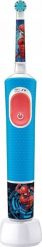 Szczoteczka Oral-B Vitality Pro Kids 103 Spiderman + Etui Blue. Niebieskie szczoteczki elektryczne Oral-B. Za 162.59 zł.
