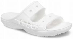 Klapki Dla Dorosłych Crocs Baya Sandal. Brązowe klapki męskie Crocs, bez wzorów, z materiału, bez zapięcia. Za 119.99 zł.