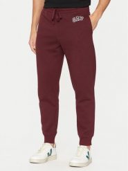 Gap Spodnie dresowe 542221-01 Czerwony Regular Fit. Czerwone spodnie sportowe męskie GAP, m, bez wzorów, z bawełny. Za 129.99 zł.