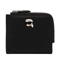 Portfel KARL LAGERFELD. Czarne portfele damskie KARL LAGERFELD. Za 339.99 zł.