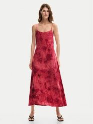 Desigual Sukienka letnia Madison 26SWVK01 Czerwony Regular Fit. Czerwone sukienki damskie Desigual, na lato, xs, bez wzorów, z syntetyku, bez kołnierzyka, bez ramiączek. Za 639.99 zł.