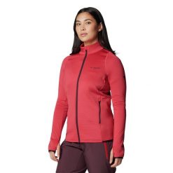 Bluza damska Columbia Crystal Leaf Omni-Heat. Czarne bluzy damskie Columbia, xl, bez wzorów, sportowe, bez ramiączek, bez kaptura. Za 336.99 zł.