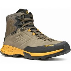 Buty trekkingowe męskie Tecnica Forge Hike Mid Gtx. Brązowe buty zimowe męskie TECNICA, bez wzorów, z materiału, za kostkę, bez obcasa, bez zapięcia. Za 958.00 zł.