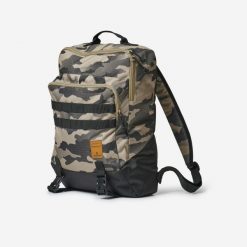 Plecak Tactical 20 l camo. Brązowe plecaki damskie SOLOGNAC, bez wzorów, z materiału, sportowe. Za 69.99 zł.