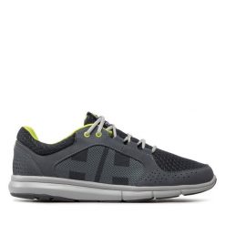 Buty do sportów wodnych Helly Hansen. Szare buty sportowe męskie Helly Hansen, bez wzorów, bez zapięcia, żeglarskie. Za 379.99 zł.