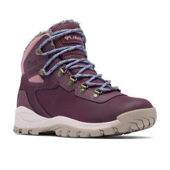 Buty trekkingowe damskie Columbia Newton Ridge Wp Oh II V2. Fioletowe obuwie trekkingowe damskie Columbia, bez zapięcia. Za 466.99 zł.