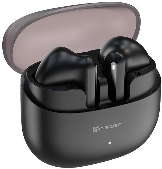 Słuchawki Tracer Słuchawki T12 TWS BT BLACK. Czarne słuchawki bezprzewodowe Tracer. Za 72.79 zł.