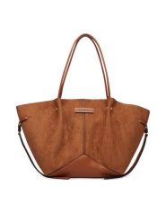 KARL LAGERFELD Torebka B4W30359 Brązowy ciemny. Brązowe shopperki damskie KARL LAGERFELD, bez wzorów, z materiału, bez dodatków. Za 849.99 zł.