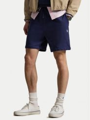 Polo Ralph Lauren Szorty materiałowe 710934602011 Granatowy Regular Fit. Niebieskie szorty męskie Polo Ralph Lauren, bez wzorów, z bawełny. Za 689.99 zł.