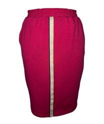 Różowa dresowa spódnica Bea na gumce OSTATNIE SZTUKI PLUS SIZE XXL. Czerwone spódnice damskie Moda Size Plus Iwanek, l, z aplikacjami, z bawełny, eleganckie, plus size, midi. W wyprzedaży za 49.90 zł.