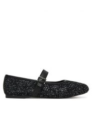 Tommy Jeans Baleriny Tjw Knitted Ballerina EN0EN03030 Czarny. Czarne balerinki damskie Tommy Jeans, bez wzorów, z jeansu, bez obcasa, bez zapięcia. Za 409.99 zł.