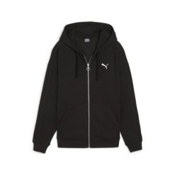 Bluza Puma Her Full-Zip. Czarne bluzy damskie Puma, xs, bez wzorów, bez ramiączek, bez kaptura. Za 182.99 zł.