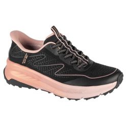Buty sportowe Sneakersy damskie, Slip-Ins: Switch Back - Mist. Czarne obuwie sportowe damskie Skechers, bez wzorów, bez zapięcia, trekkingowe, Skechers Sport. Za 399.99 zł.