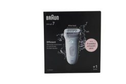Braun 7-011 Silk-?pil 7 Wet&Dry-Epilierer, wei?/silber. Depilatory BRAUN. Za 337.99 zł.