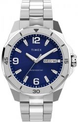 Zegarek męski Timex TW2W79500 srebrny. Szare zegarki męskie Timex, bez wzorów, srebrne. Za 521.00 zł.