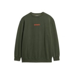 Luźna bluza Superdry Micro Logo Graphic. Zielone bluzy męskie Superdry, m, bez wzorów, eleganckie, bez ramiączek, bez kaptura. Za 295.55 zł.