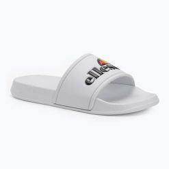 Klapki damskie Ellesse Duke. Białe klapki damskie Ellesse, bez wzorów, bez obcasa, bez zapięcia. Za 56.99 zł.