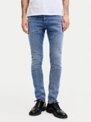 Jack & Jones Jeansy Glenn 12289499 Niebieski Slim Fit. Niebieskie jeansy męskie Jack & Jones, z bawełny. Za 179.99 zł.