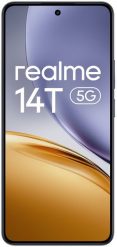 Smartfon Realme realme 14T 16,9 cm (6.67") Android 15 5G 8 GB 256 GB 6000 mAh Czarny. Czarne smartfony realme. Za 799.00 zł.