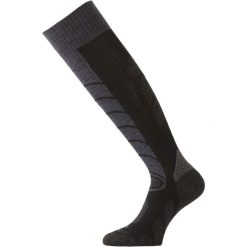 Skarpety merino SWE. Szare skarpetki damskie LASTING, bez wzorów, z elastanu. Za 150.40 zł.