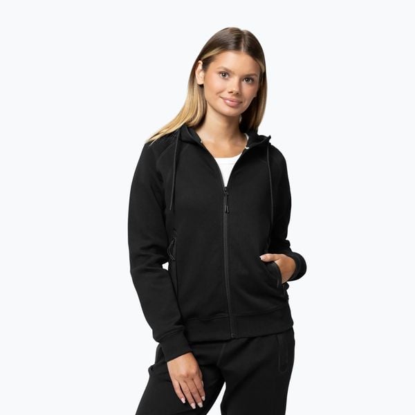 Bluza damska Pitbull Explory Hooded Zip. Czarne bluzy damskie PITBULL, m, bez wzorów, z bawełny, sportowe, bez ramiączek, bez kaptura. Za 219.99 zł.