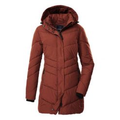 Parka dla kobiet Killtec GW 60. Czerwone parki damskie KILLTEC, na zimę, bez wzorów, bez kaptura. Za 716.25 zł.