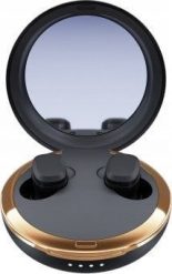 Słuchawki Tura Scandinavia AB Happy Plugs Adore - bezprzewodowe słuchawki douszne z lusterkiem w etui (black). Czarne słuchawki bezprzewodowe Tura Scandinavia AB. Za 234.03 zł.