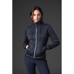 Damska bluza z kapturem zapinana na zamek Catago Natalie. Niebieskie bluzy damskie CATAGO, s, bez wzorów, z materiału, eleganckie, bez ramiączek, z kapturem. Za 249.50 zł.