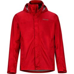 Kurtka funkcyjna "PreCip Eco Lite" w kolorze czerwonym. Czerwone kurtki męskie Marmot, m, bez wzorów, z materiału, bez kaptura. W wyprzedaży za 209.95 zł.