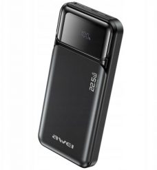Powerbank Awei Powerbank Awei PA-90 10000mAh 22,5W PD 2xUSB-C czarny. Czarne powerbanki Awei. Za 46.13 zł.