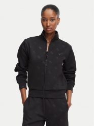 Guess Bluza V6YQ12 K4297 Czarny Regular Fit. Czarne bluzy damskie Guess, xxs, z aplikacjami, z syntetyku, bez ramiączek, bez kaptura. Za 344.99 zł.