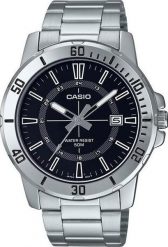 Zegarek Casio ZEGAREK MĘSKI CASIO MTP-VD01D-1CVUDF (zd185b) + BOX. Zegarki męskie Casio, bez wzorów. Za 168.23 zł.