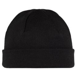 Czapka BUFF KNITTED BEANIE. Czarne czapki damskie Buff, bez wzorów. W wyprzedaży za 83.94 zł.