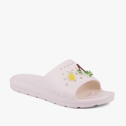 Klapki damskie Coqui. Brązowe klapki damskie Coqui, bez wzorów, sportowe, bez obcasa, bez zapięcia. Za 136.99 zł.