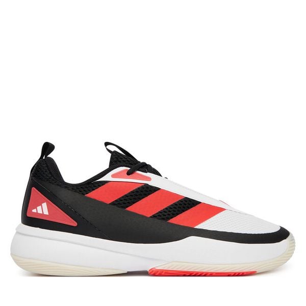 Buty do koszykówki adidas. Czarne buty sportowe męskie Adidas, bez wzorów, bez zapięcia, do koszykówki. Za 249.99 zł.