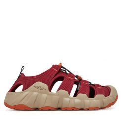 Sandały Keen. Czerwone buty zimowe męskie Keen, bez wzorów, sportowe, bez zapięcia. Za 419.99 zł.