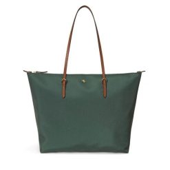 Torebka LAUREN RALPH LAUREN. Zielone shopperki damskie Lauren Ralph Lauren, bez wzorów, bez dodatków. Za 799.99 zł.
