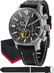 Zegarek Vostok Europe Zegarek męski Vostok Europe VR42-595A732 czarny. Czarne zegarki męskie Vostok Europe, bez wzorów. Za 1,880.00 zł.