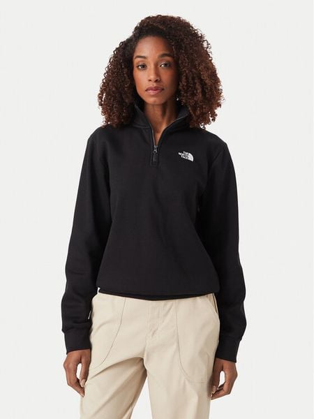 The North Face Bluza Evolution Simple Dome NF0A8ET5 Czarny Regular Fit. Czarne bluzy damskie The North Face, s, bez wzorów, z bawełny, bez ramiączek, bez kaptura. Za 299.99 zł.