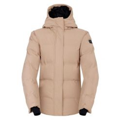 Damska Kurtka Ocieplana Entrusted Padded Jacket. Brązowe kurtki sportowe damskie Dare 2B, na zimę, xl, bez wzorów, z lycry, bez ramiączek, z kapturem, trekkingowe. Za 226.99 zł.
