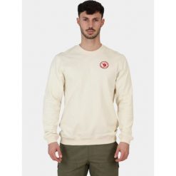 Sweter Męski Fjallraven 1960 Logo Badge. Białe swetry męskie Fjällräven, na zimę, m, bez wzorów, bez kołnierzyka, bez ramiączek. Za 524.45 zł.