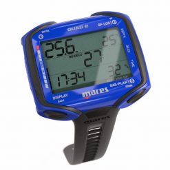 Komputer nurkowy QUAD 2. Niebieskie, cyfrowe zegarki damskie MARES. Za 1,252.36 zł.