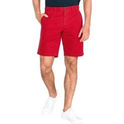 Tommy Hilfiger Brooklyn Szorty Czerwony. Czerwone szorty męskie Tommy Hilfiger, bez wzorów, z bawełny. Za 378.95 zł.