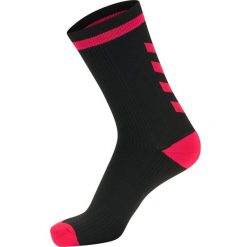 Skarpetki Hummel Elite Indoor Low. Czarne skarpety męskie Hummel, bez wzorów, z materiału. Za 19.99 zł.