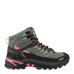 Buty trekkingowe damskie CMP RIGEL 2.0 MID skóra wodoodporne. Zielone obuwie trekkingowe damskie CMP, ze skóry, bez zapięcia. Za 449.99 zł.