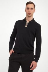 Sweter męski wełniany BURBERRY. Swetry męskie Burberry, m, bez wzorów, z wełny, bez kołnierzyka, bez ramiączek. Za 3,889.00 zł.