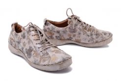 JOSEF SEIBEL 59656 372 232 Fergey 56 creme-multi, półbuty damskie. Brązowe półbuty damskie Josef Seibel, bez wzorów, ze skóry, bez obcasa, bez zapięcia. Za 389.90 zł.