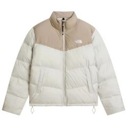 Kurtka THE NORTH FACE M SAIKURU JACKET Beżowy. Brązowe kurtki męskie The North Face, m, bez wzorów, z puchu, bez kaptura. Za 765.99 zł.
