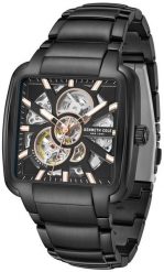 Zegarek Kenneth Cole KENNETH COLE KCWGY0046503 zegarek męski czarny 40 mm. Czarne zegarki męskie Kenneth Cole, bez wzorów. Za 507.38 zł.